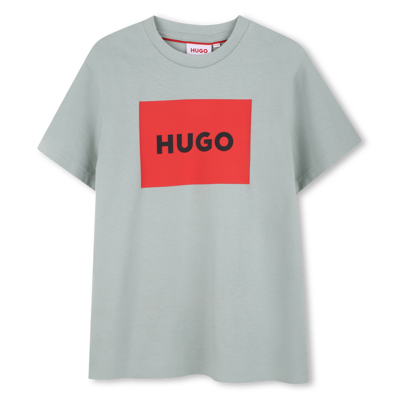 T-SHIRT A MANICHE CORTE HUGO 
                        RAGAZZO