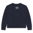 Felpa ricamata in cotone KENZO KIDS 
                    BAMBINA