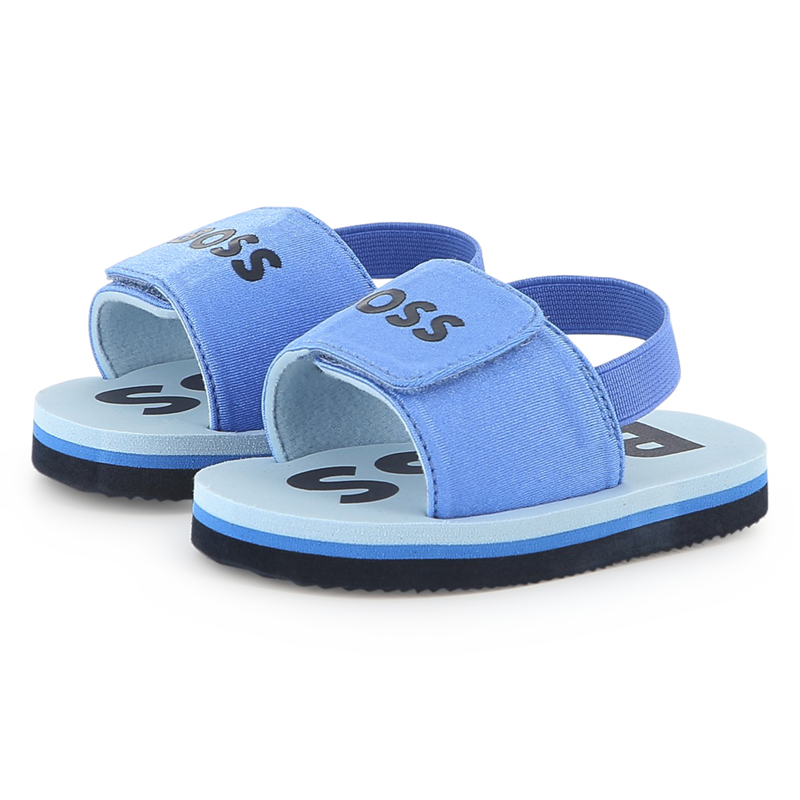 Ciabatte con scratch BOSS 
                        RAGAZZO