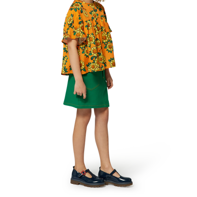 Gonna a trapezio con tasche KENZO KIDS BAMBINA