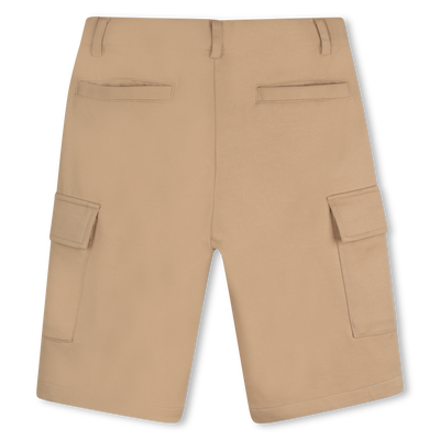 Bermuda tinta unita con tasche BOSS RAGAZZO