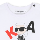T-shirt a maniche lunghe KARL LAGERFELD KIDS 
                    RAGAZZO