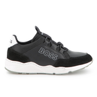 Sneakers finte e tela BOSS 
                    RAGAZZO
