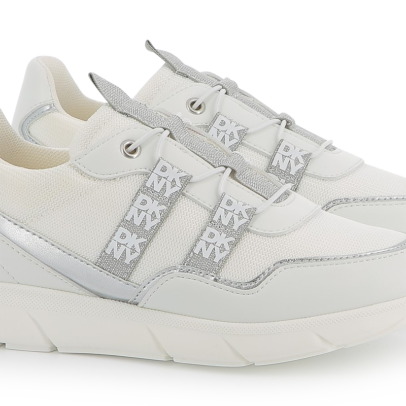 Sneakers con lacci DKNY 
                        BAMBINA