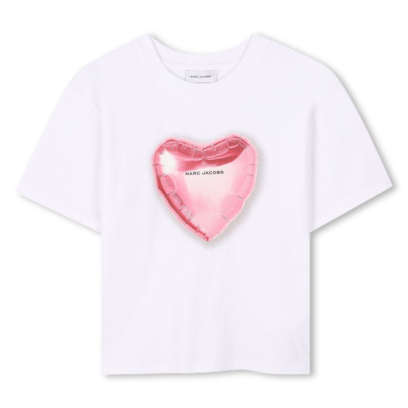 T-shirt da cerimonia in cotone MARC JACOBS 
                        BAMBINA