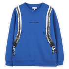Felpa in felpa di cotone MARC JACOBS 
                    RAGAZZO
