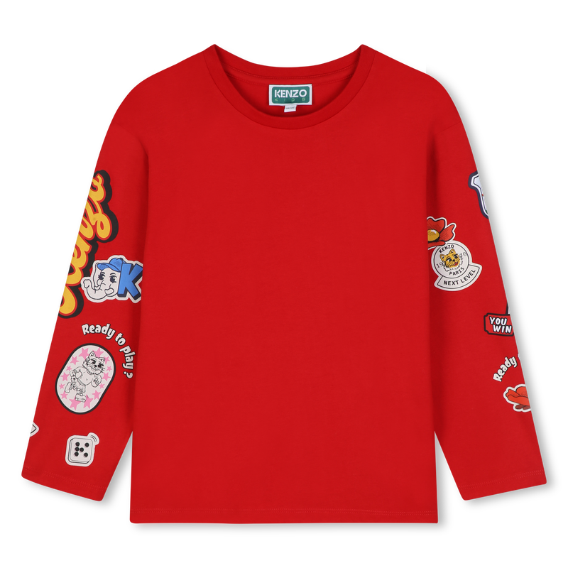 Maglietta a maniche lunghe KENZO KIDS 
                        BAMBINA
