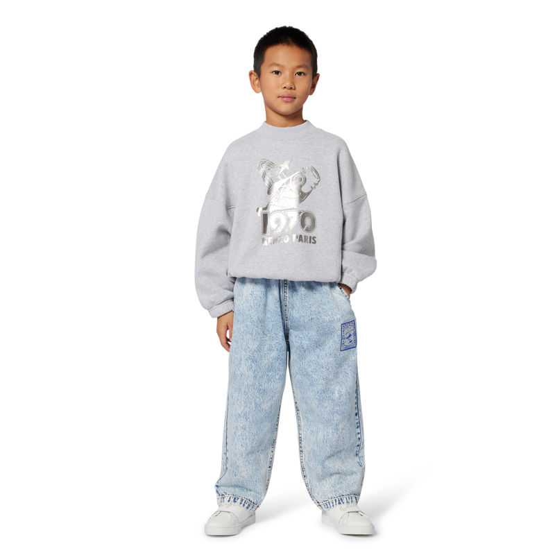 Pantaloni in denim KENZO KIDS 
                        RAGAZZO
