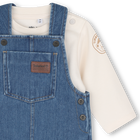 Completo salopette e t-shirt TIMBERLAND 
                    RAGAZZO