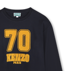 T-shirt a maniche lunghe a maniche larghe KENZO KIDS 
                    RAGAZZO