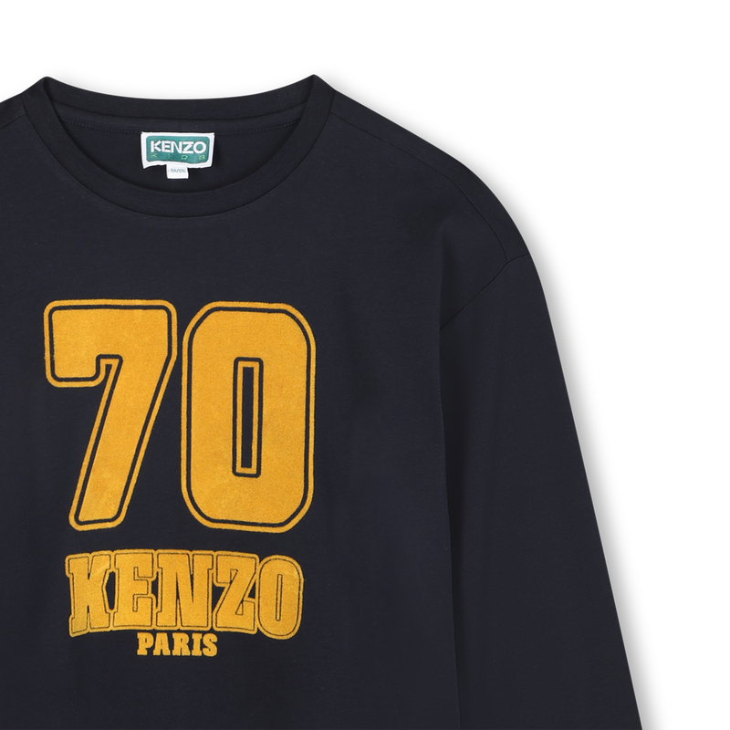 T-shirt a maniche lunghe a maniche larghe KENZO KIDS 
                        RAGAZZO