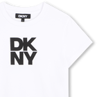 T-shirt a maniche corte DKNY 
                    BAMBINA