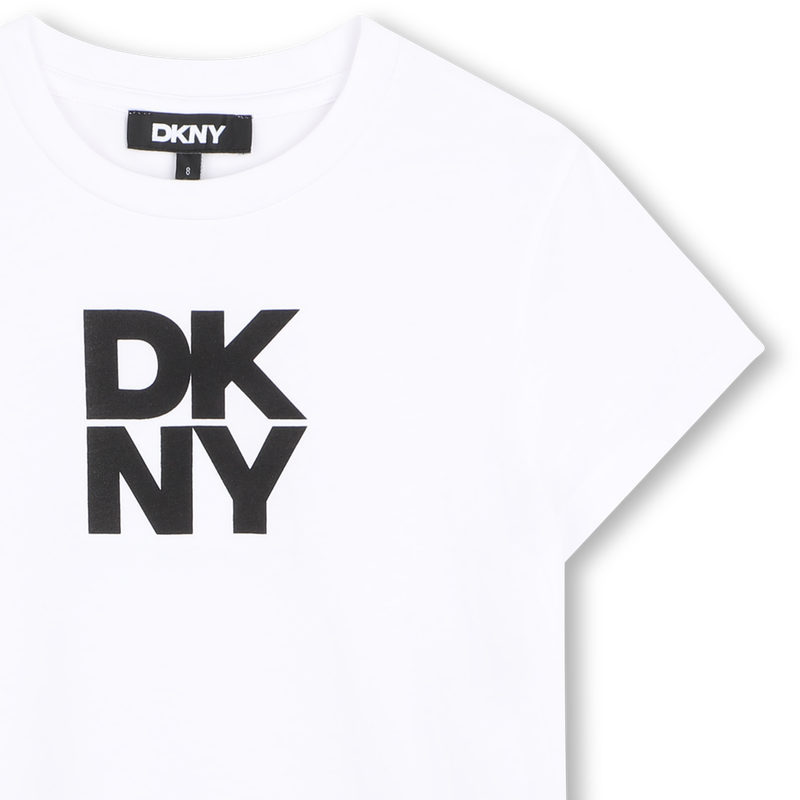 T-shirt a maniche corte DKNY 
                        BAMBINA
