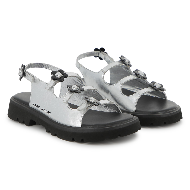 Sandali in pelle di vacchetta MARC JACOBS 
                        BAMBINA