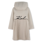 Trench foderato KARL LAGERFELD KIDS 
                    BAMBINA