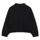 Felpa con cappuccio e zip DKNY 
                    BAMBINA