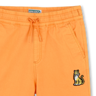 Bermuda in cotone con stemma KENZO KIDS 
                    RAGAZZO