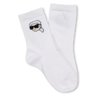Calze jacquard KARL LAGERFELD KIDS 
                    UNISEX