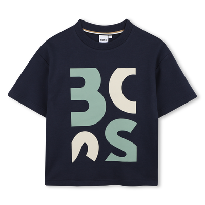 T-SHIRT A MANICHE CORTE BOSS RAGAZZO