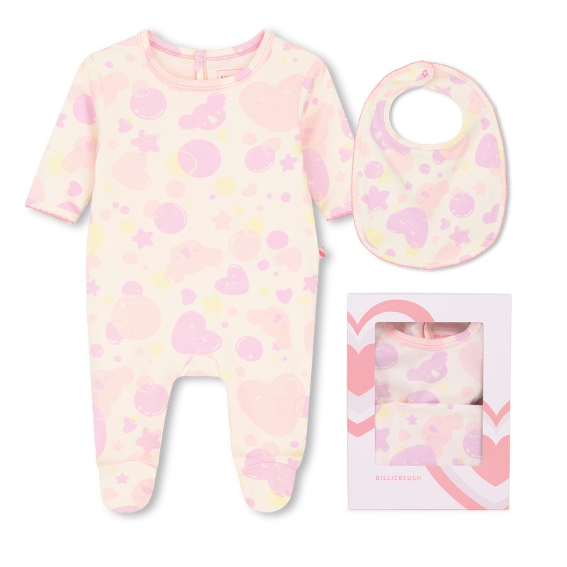 Completo pigiama e bavaglino BILLIEBLUSH 
                        BAMBINA