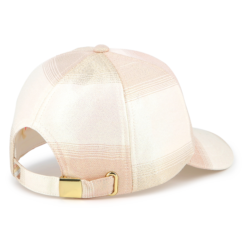 Cappello metallizzato ricamato BILLIEBLUSH 
                        BAMBINA