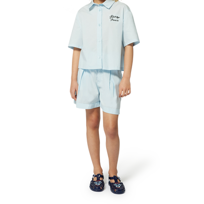 Shorts a vita elasticizzata KENZO KIDS BAMBINA