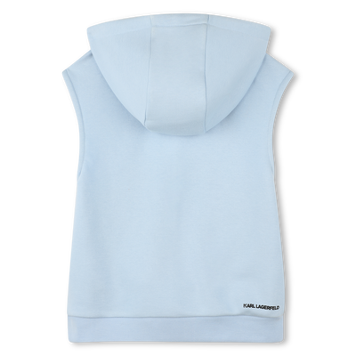 Felpa con cappuccio KARL LAGERFELD KIDS RAGAZZO