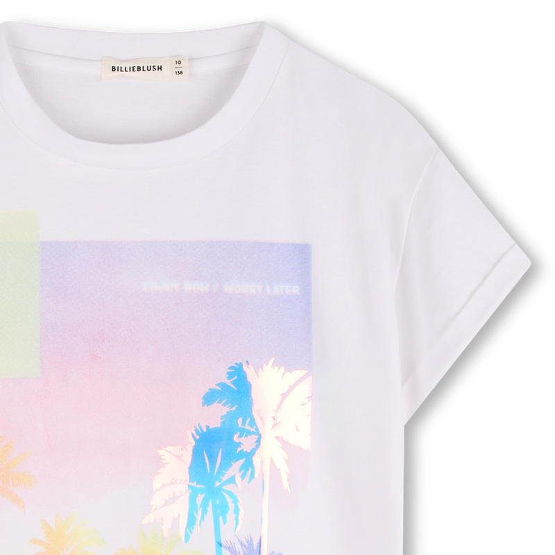 T-SHIRT A MANICHE CORTE BILLIEBLUSH 
                        BAMBINA