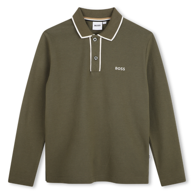 Polo a maniche lunghe BOSS RAGAZZO