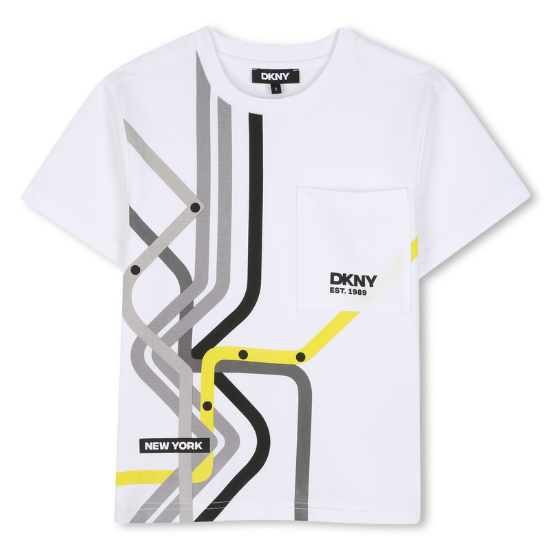 T-shirt a maniche corte DKNY 
                        RAGAZZO