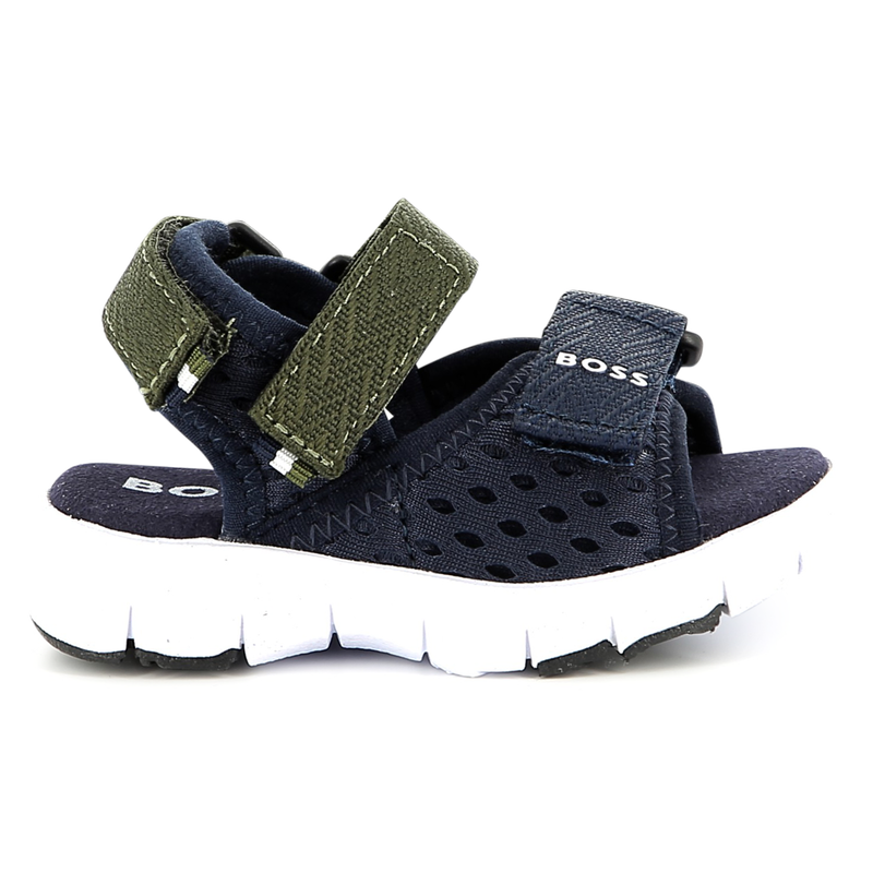 Sandali con scratch BOSS 
                        RAGAZZO