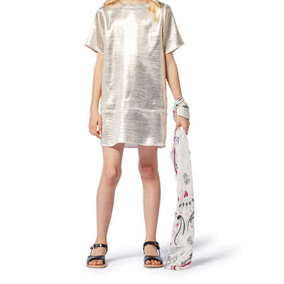 Abito effetto metallizzato ZADIG & VOLTAIRE BAMBINA