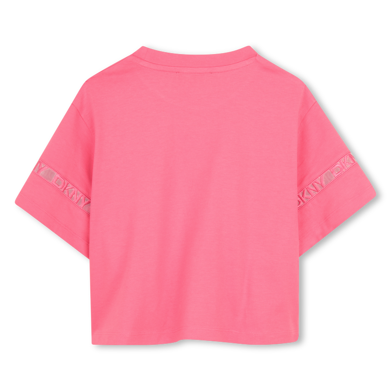 T-SHIRT MANICA CORTA DKNY 
                        BAMBINA