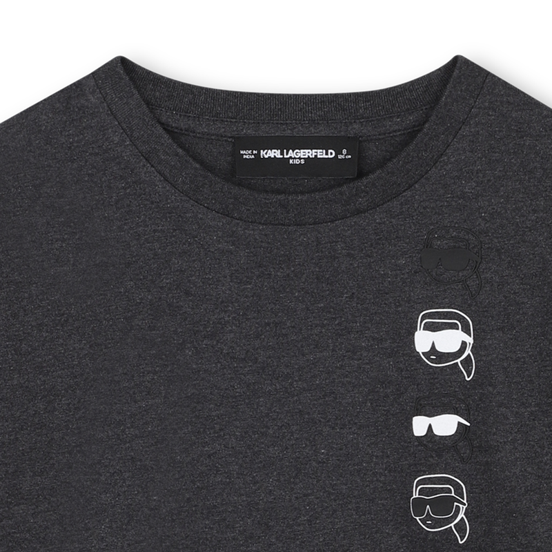 T-shirt a maniche lunghe KARL LAGERFELD KIDS 
                        RAGAZZO