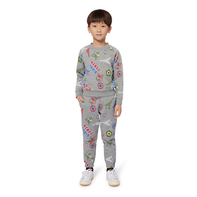 Fleece Sweatpants KENZO KIDS RAGAZZO