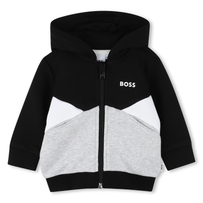 CARDIGAN CON CAPPUCCIO BOSS RAGAZZO