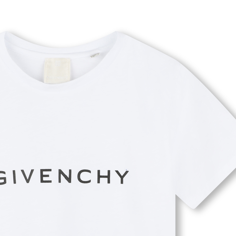 Short-Sleeved Cotton T-Shirt GIVENCHY 
                        BAMBINA