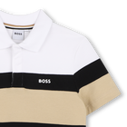 Polo + bermuda set BOSS 
                    RAGAZZO