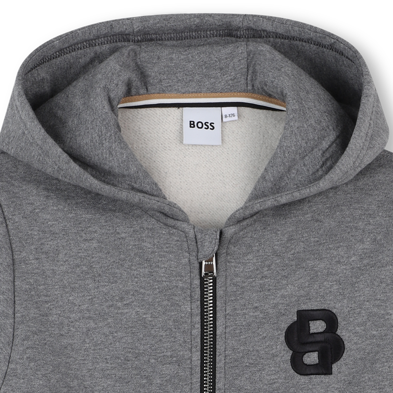 Cardigan con cappuccio BOSS 
                        RAGAZZO