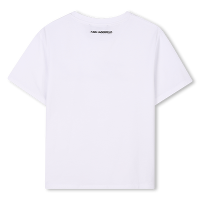 TEE SHIRT KARL LAGERFELD KIDS BAMBINA