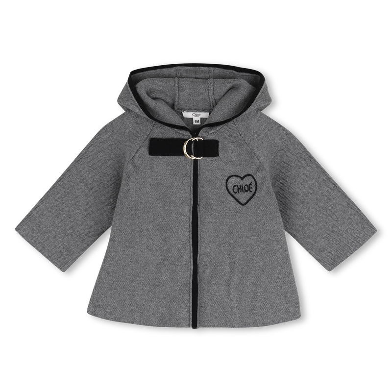 Cappotto con cappuccio CHLOE 
                        BAMBINA