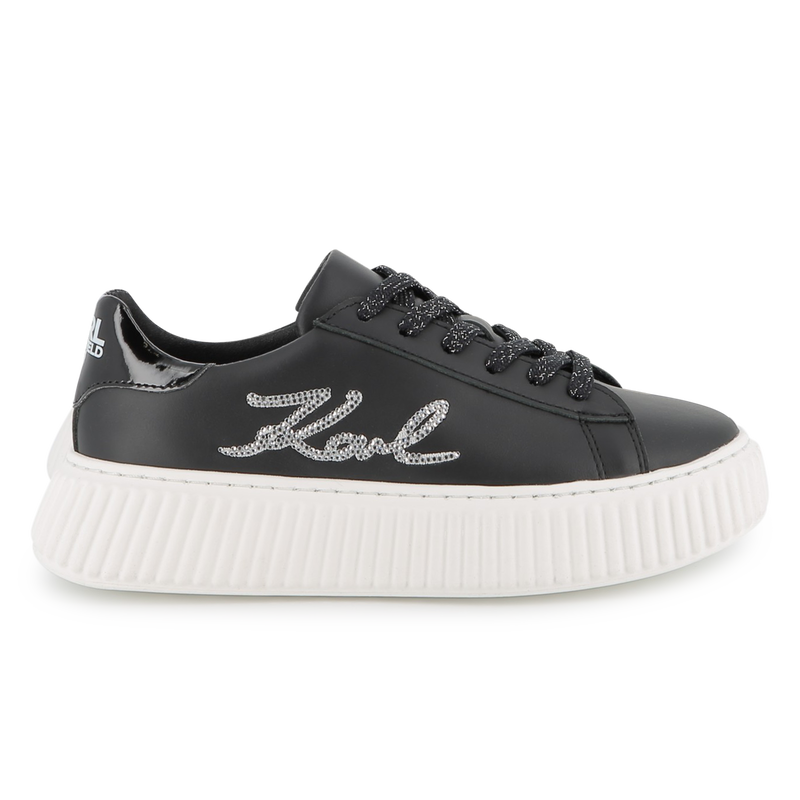 Sneakers basse stringate KARL LAGERFELD KIDS 
                        BAMBINA