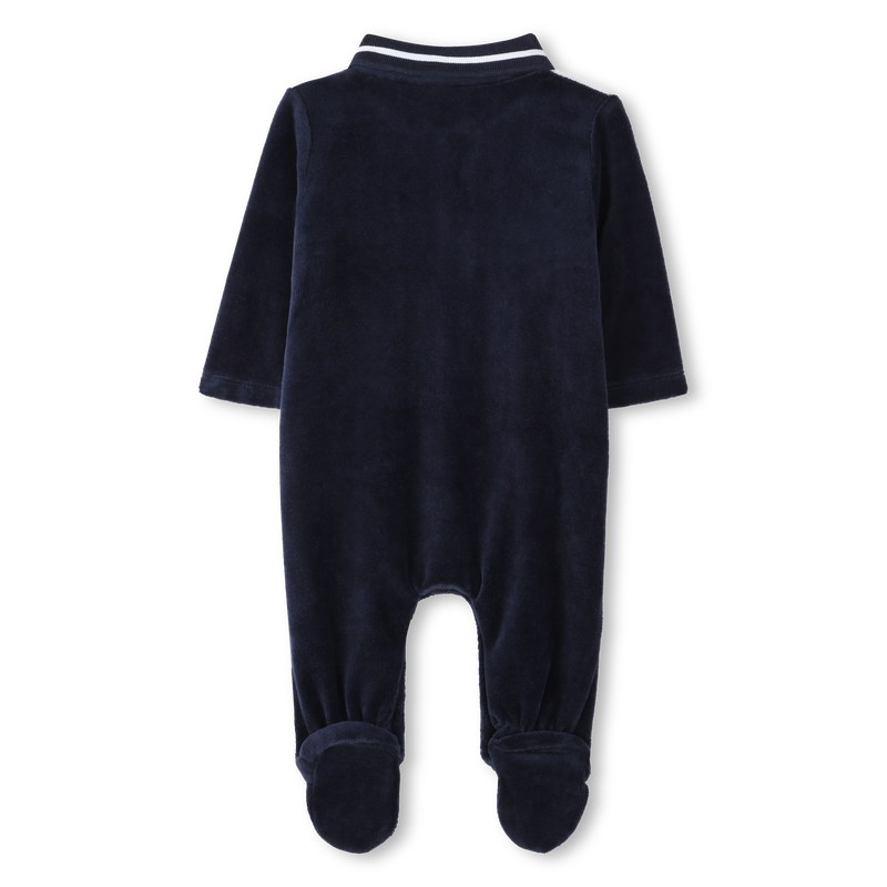 Tuta in velluto BOSS 
                        RAGAZZO