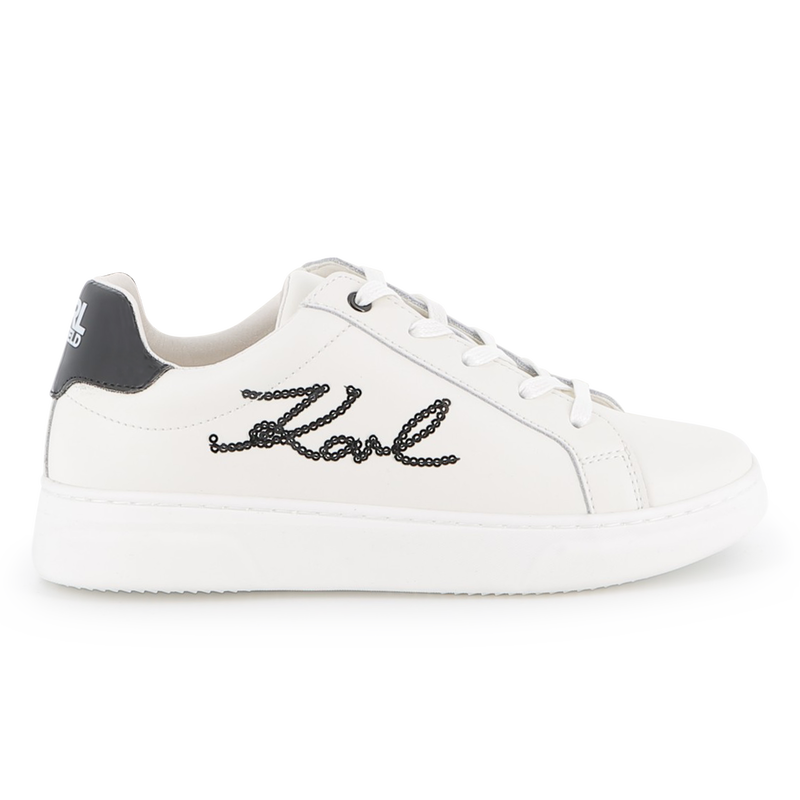 Sneakers basse stringate KARL LAGERFELD KIDS 
                        BAMBINA