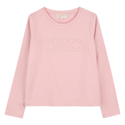 T-shirt in jersey a maniche lunghe MICHAEL KORS BAMBINA