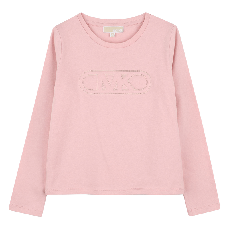 T-shirt in jersey a maniche lunghe MICHAEL KORS 
                        BAMBINA