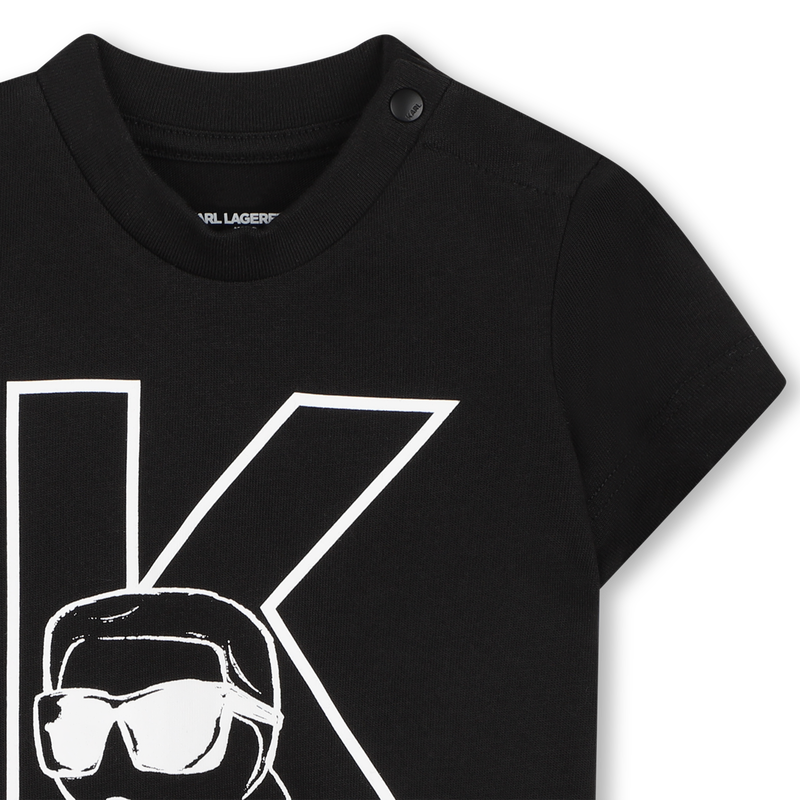 SET T-SHIRT E BERMUDA KARL LAGERFELD KIDS 
                        RAGAZZO