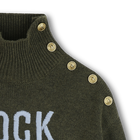 Maglione con scollo rialzato con bottoni ZADIG VOLTAIRE 
                    BAMBINA