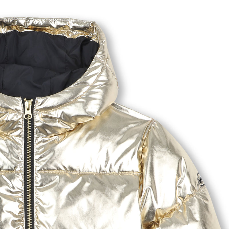 Piumino con cappuccio MICHAEL KORS 
                        BAMBINA