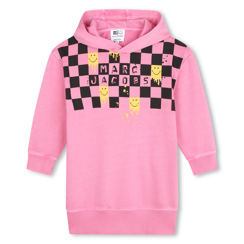 Vestito felpa in cotone MARC JACOBS 
                        BAMBINA